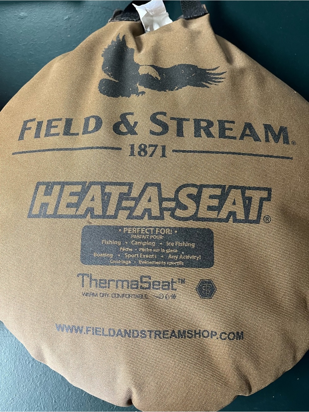 Field & Stream Brown Heat-A-Seat Insulated Seat Cushion - 2